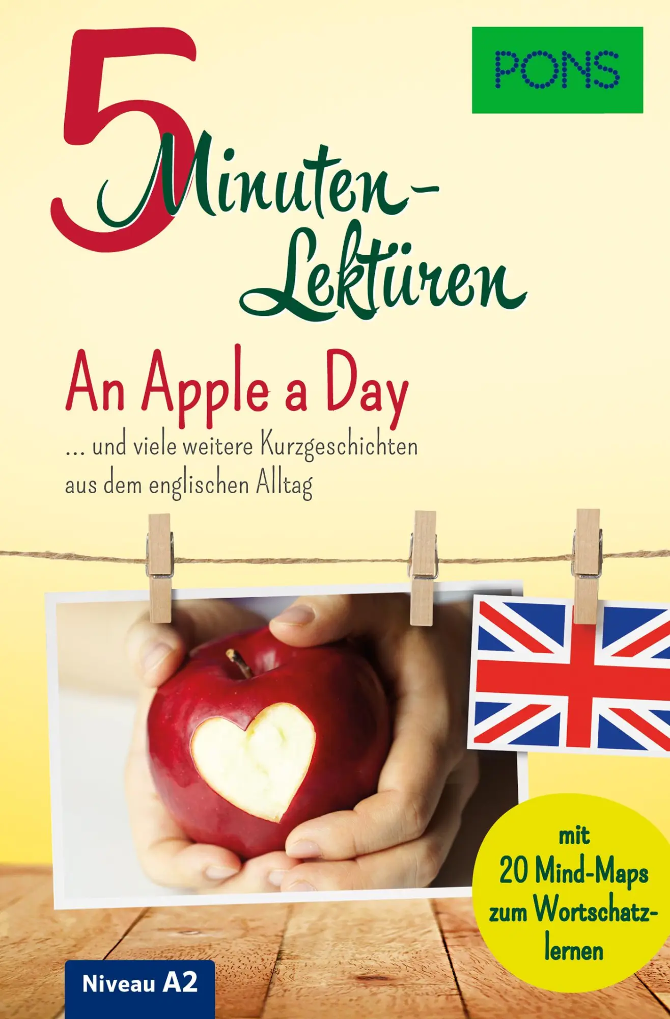 Cover: 9783125622791 | PONS 5-Minuten-Lektüren Englisch A2 - An Apple a Day | Dominic Butler