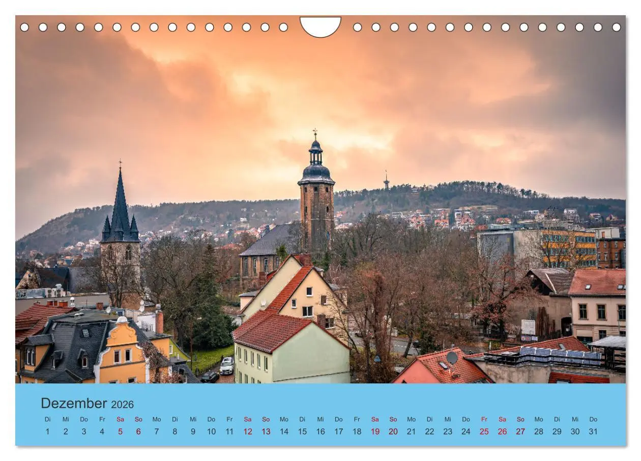 Bild: 9783457372791 | Jena in Bildern (Wandkalender 2026 DIN A4 quer), CALVENDO...