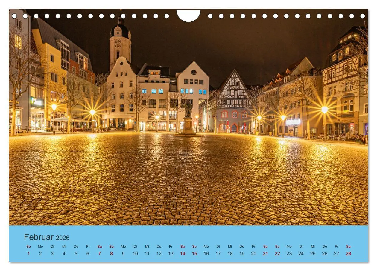 Bild: 9783457372791 | Jena in Bildern (Wandkalender 2026 DIN A4 quer), CALVENDO...