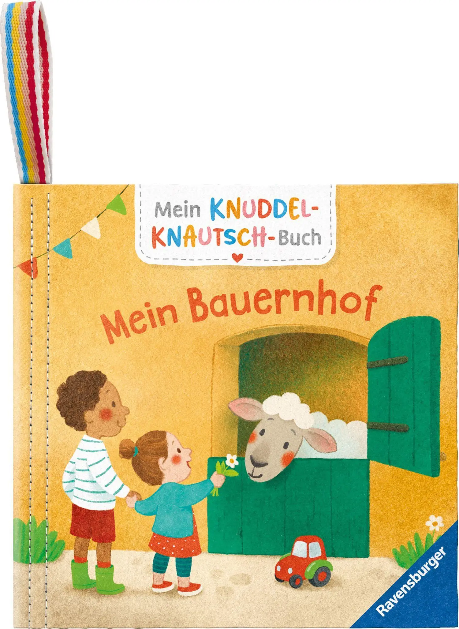 Cover: 9783473422791 | Mein Knuddel-Knautsch-Buch: Mein Bauernhof | Sandra Grimm | Buch