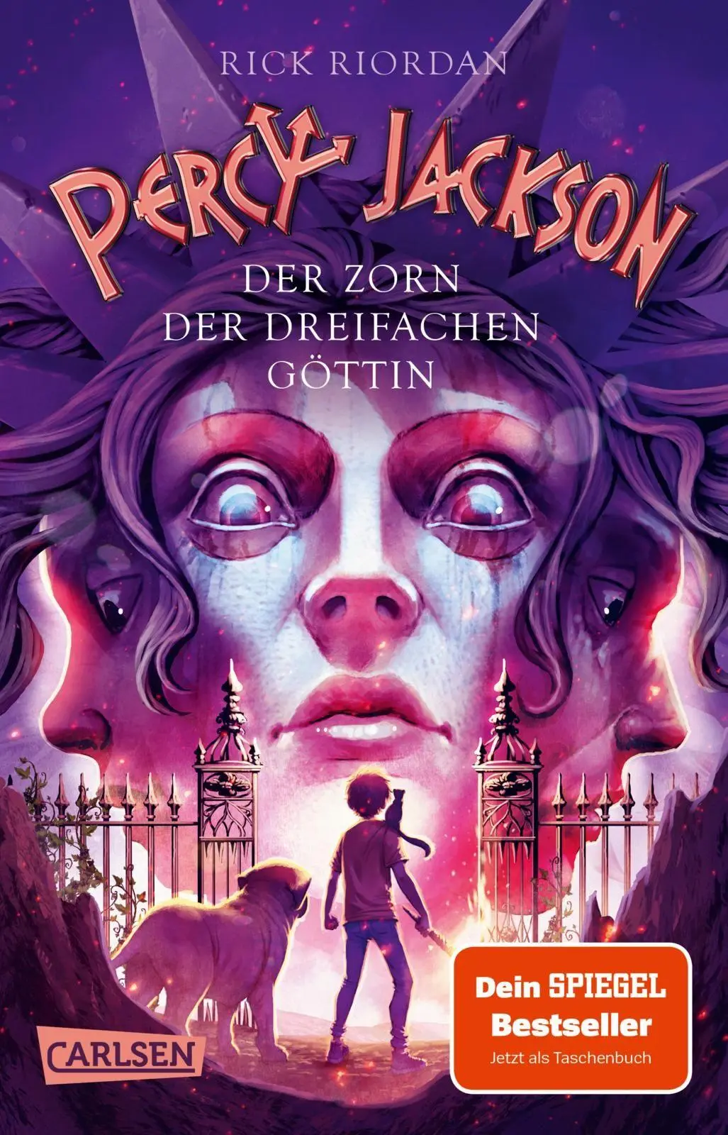 Cover: 9783551322791 | Percy Jackson 7: Der Zorn der dreifachen Göttin | Rick Riordan | Buch