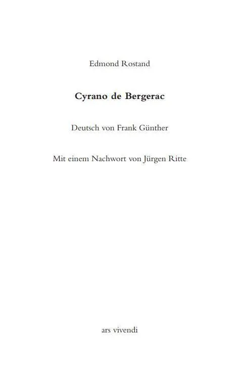 Bild: 9783747202791 | Cyrano de Bergerac | Versdrama | Edmond Rostand (u. a.) | Buch | 2022