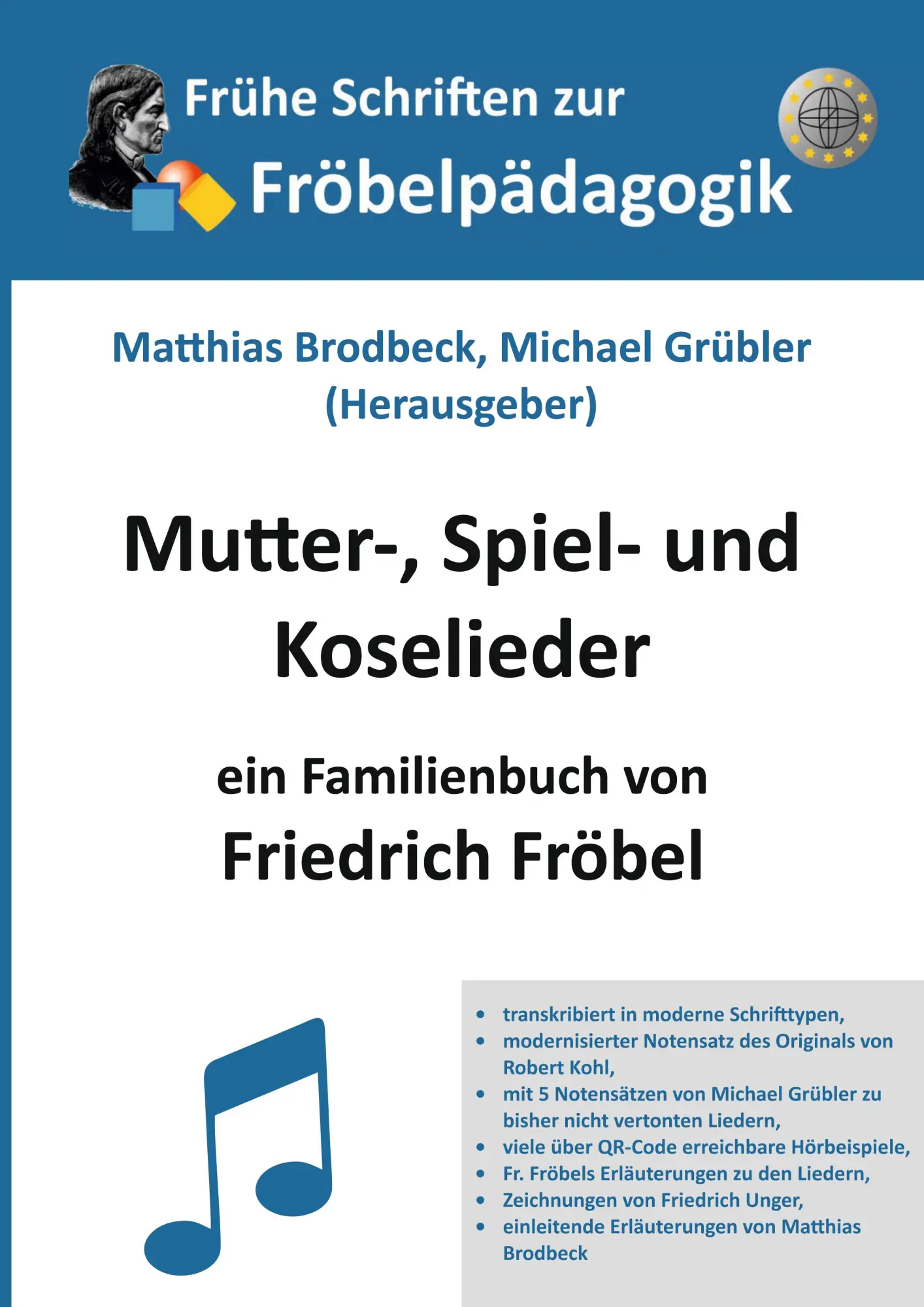 Cover: 9783819262791 | Mutter-, Spiel- und Koselieder | Ein Familienbuch | Friedrich Fröbel