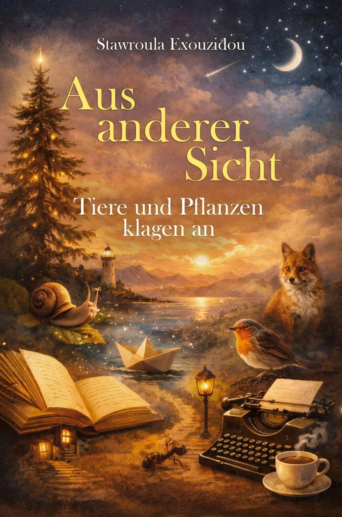 Cover: 9783967532791 | Aus anderer Sicht | Tiere und Pflanzen klagen an | Stawroula Exouzidou