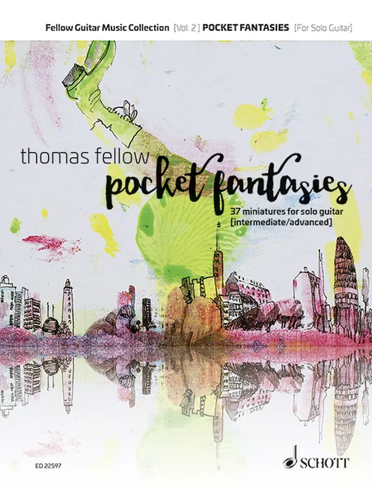 Cover: 9790001162791 | Pocket Fantasies Band 2 | 37 Miniatures For Solo Guitar | FELLOW