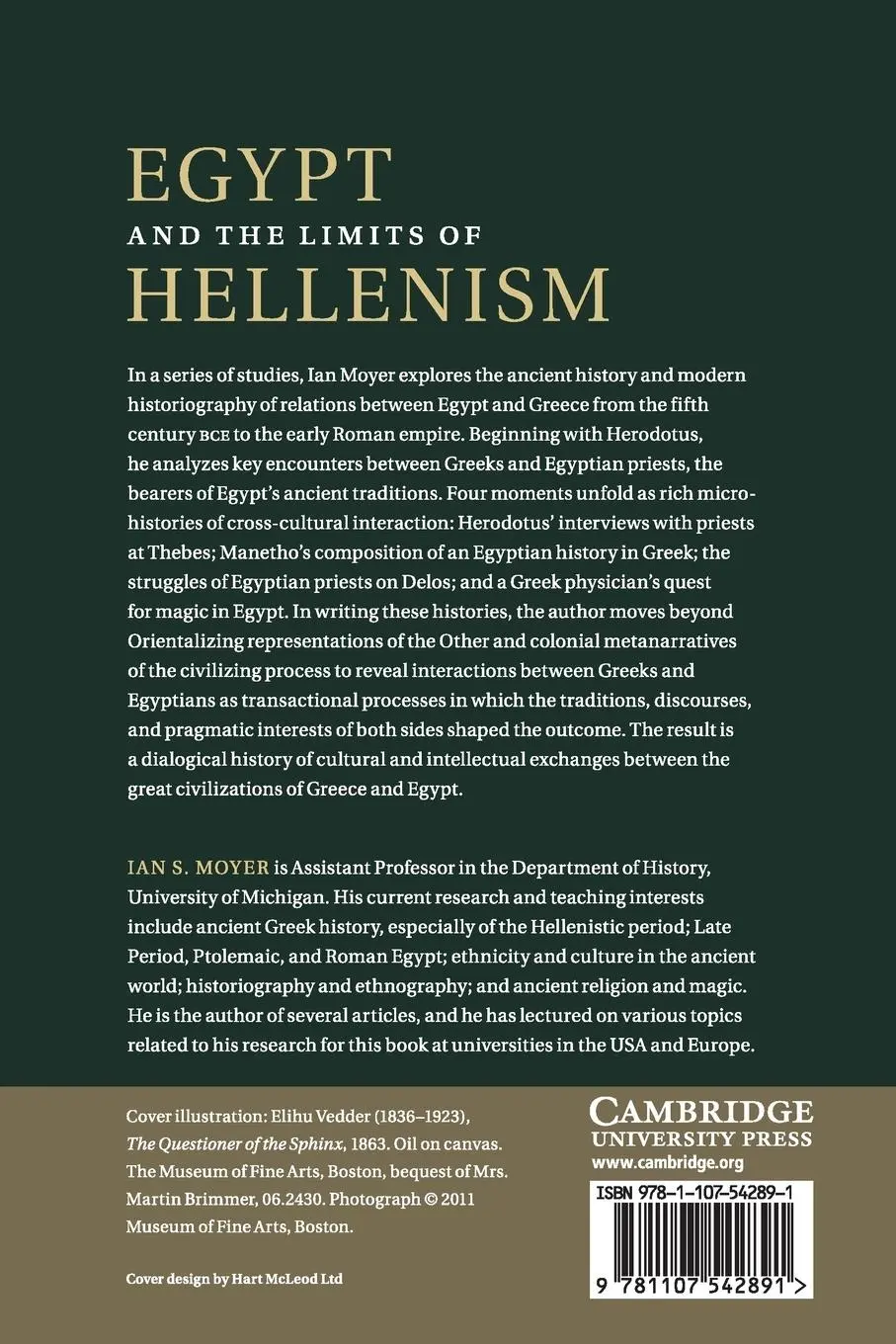 Rückseite: 9781107542891 | Egypt and the Limits of Hellenism | Ian S. Moyer | Taschenbuch | 2015