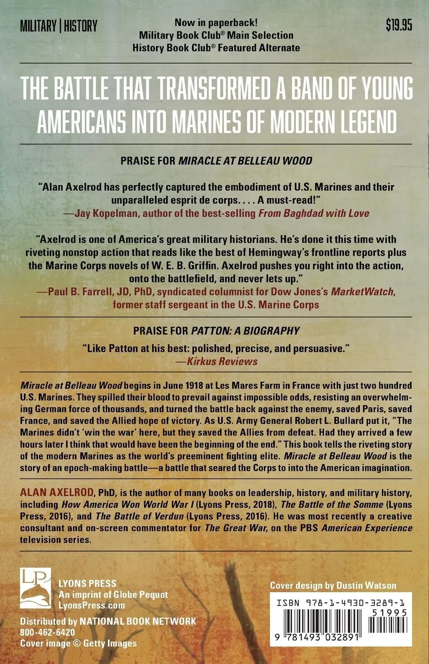 Rückseite: 9781493032891 | Miracle at Belleau Wood | The Birth Of The Modern U.S. Marine Corps