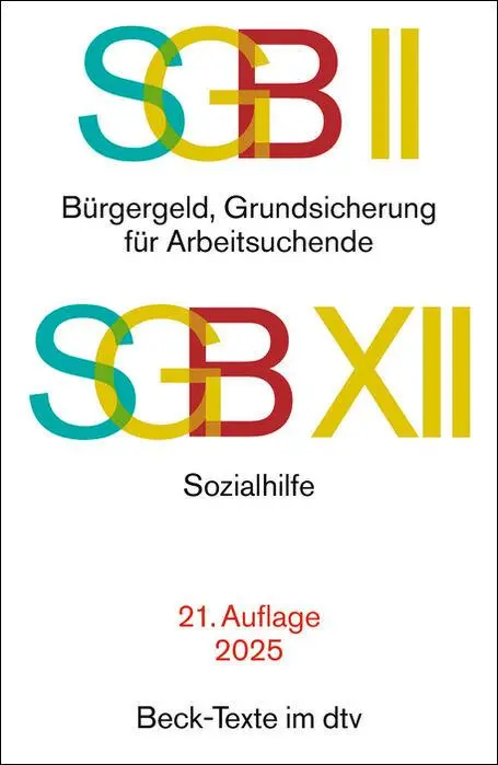 Cover: 9783423532891 | SGB II: Bürgergeld, Grundsicherung für Arbeitsuchende / SGB XII:...