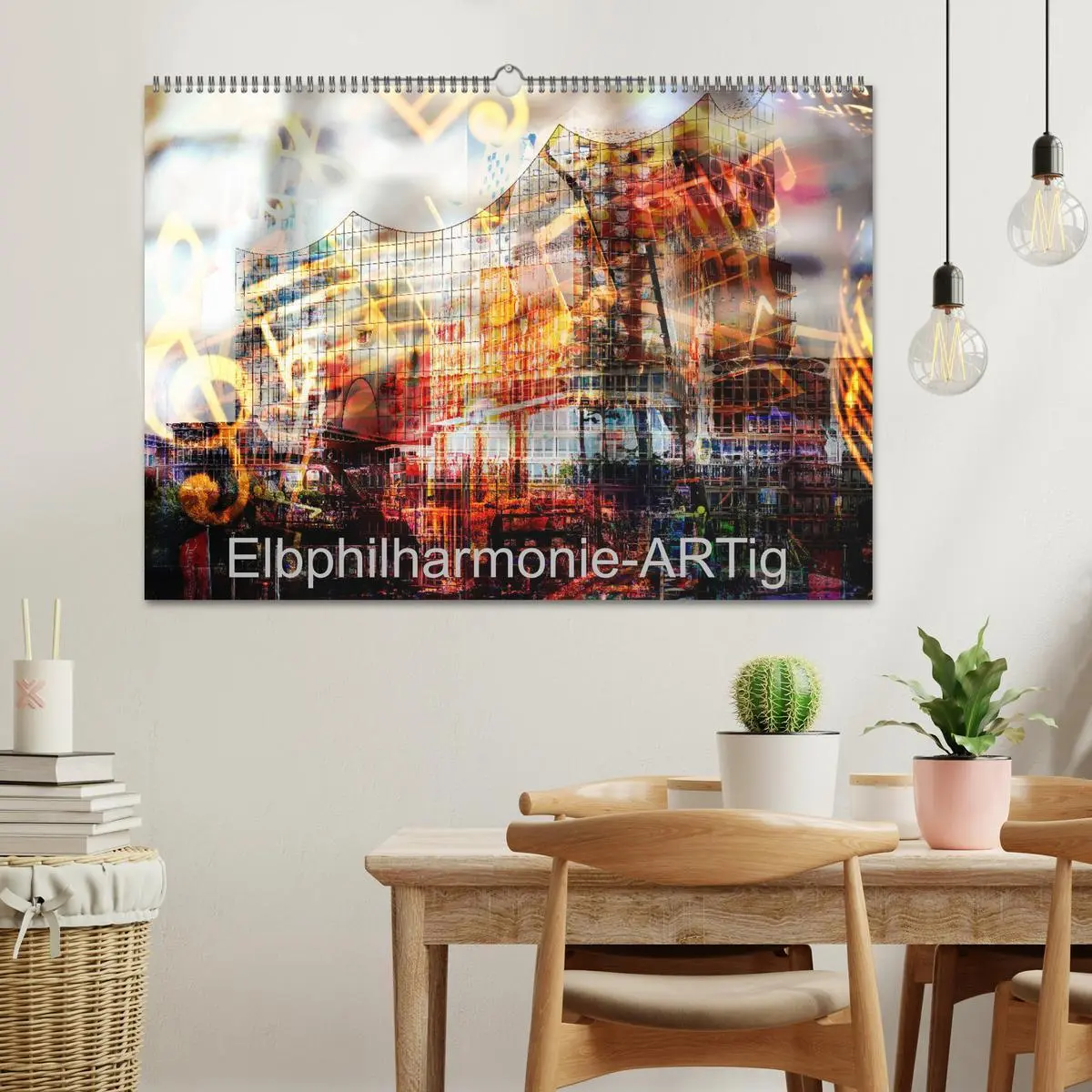 Bild: 9783457742891 | Elbphilharmonie-ARTig (Wandkalender 2026 DIN A2 quer), CALVENDO...
