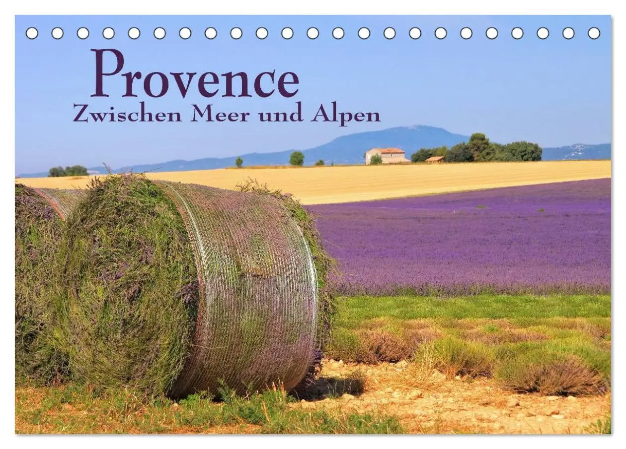 Cover: 9783516072891 | Provence - Zwischen Meer und Alpen (Tischkalender 2026 DIN A5...
