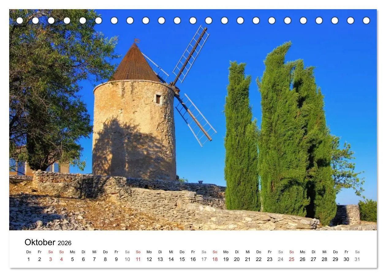 Bild: 9783516072891 | Provence - Zwischen Meer und Alpen (Tischkalender 2026 DIN A5...