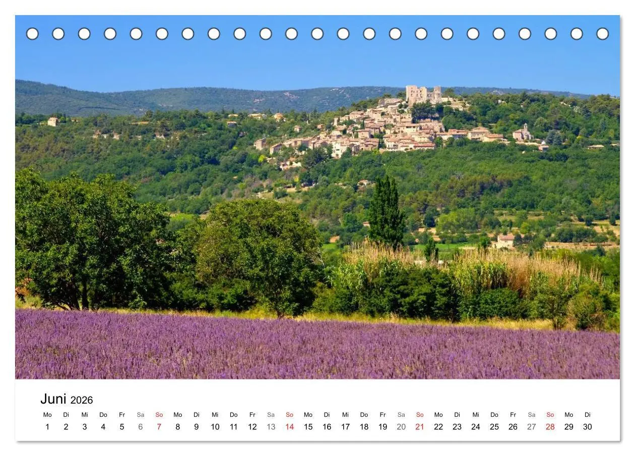 Bild: 9783516072891 | Provence - Zwischen Meer und Alpen (Tischkalender 2026 DIN A5...
