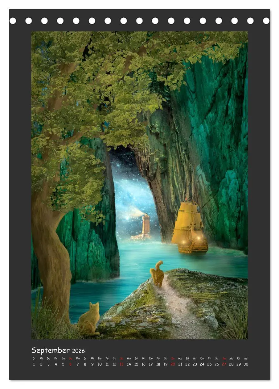 Bild: 9783516382891 | Kleine Träumer (Tischkalender 2026 DIN A5 hoch), CALVENDO...