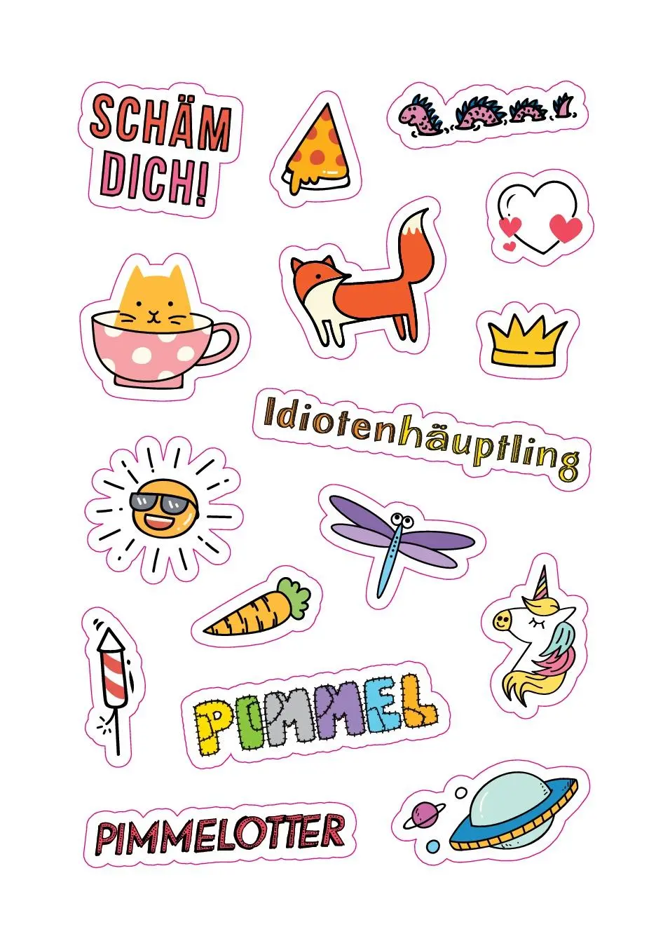 Bild: 9783742312891 | Fuck - Das ultimative Stickerbuch | Taschenbuch | 32 S. | Deutsch