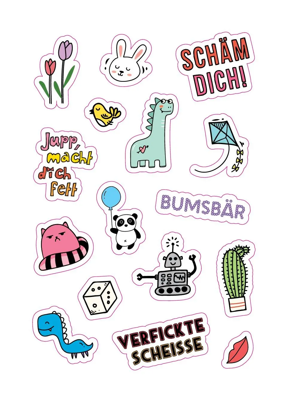 Bild: 9783742312891 | Fuck - Das ultimative Stickerbuch | Taschenbuch | 32 S. | Deutsch