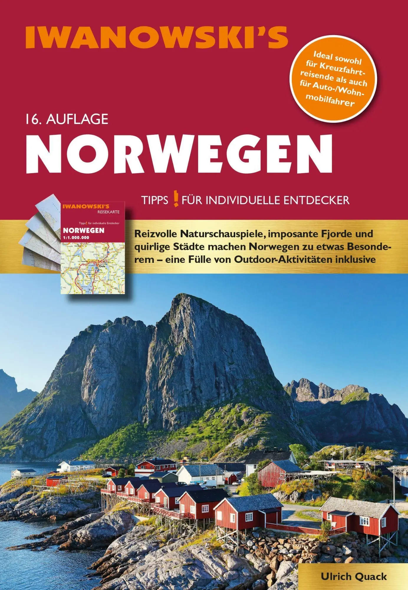 Cover: 9783861972891 | Norwegen - Reiseführer von Iwanowski | Ulrich Quack | Taschenbuch