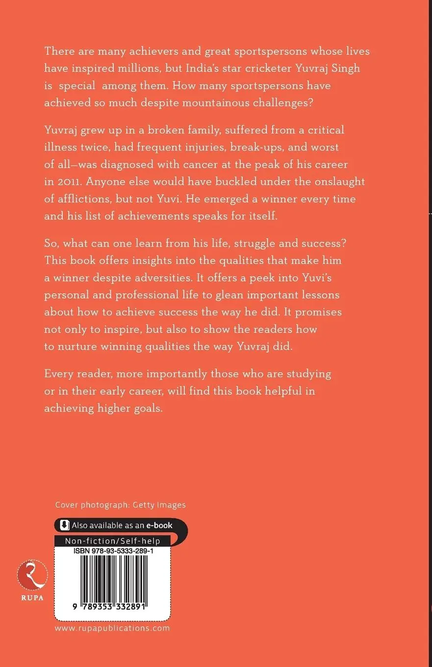 Rückseite: 9789353332891 | WINNING LIKE YUVRAJ- Think &amp; Succeed Like Singh | Alpesh Patel | Buch