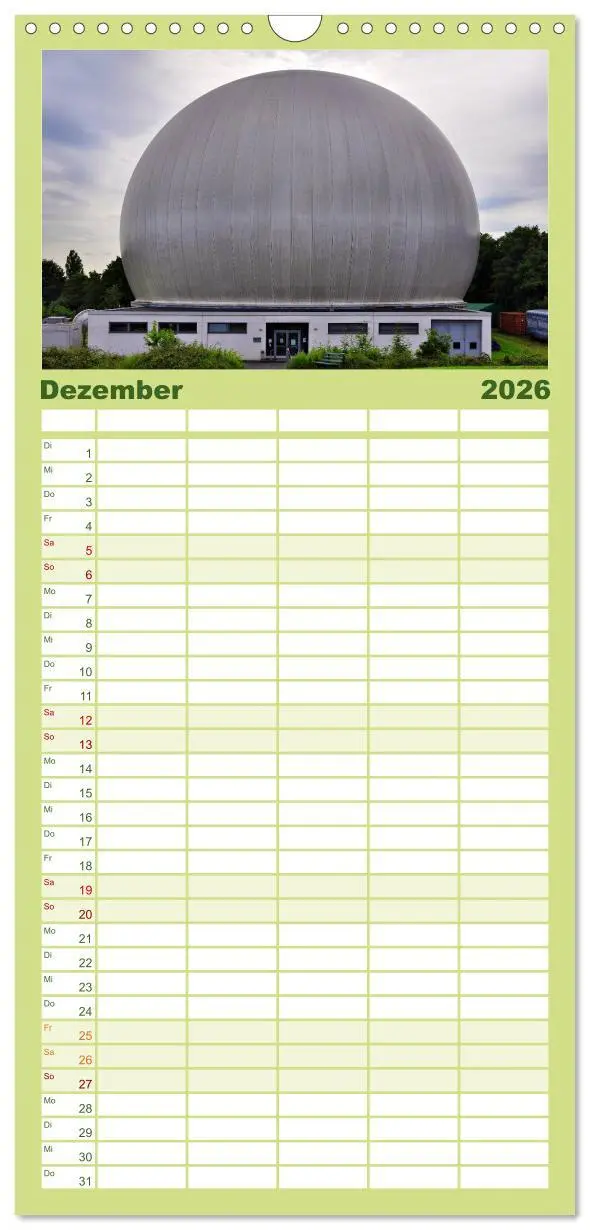 Bild: 9783516512991 | Familienplaner 2026 - Bochum mit 5 Spalten (Wandkalender, 21 x 45...
