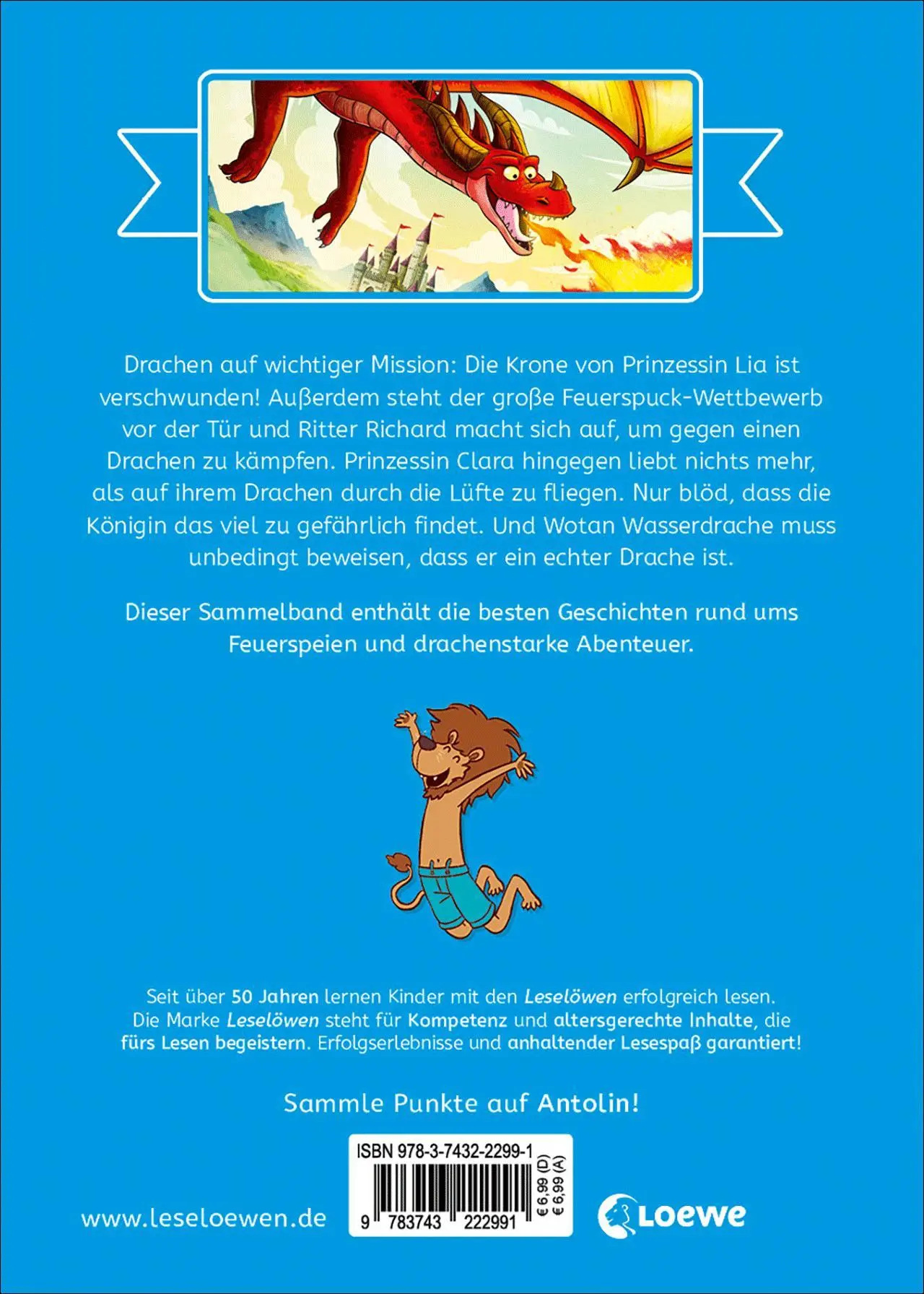 Bild: 9783743222991 | Die schönsten Leselöwen-Geschichten zum ersten Selberlesen - Drachen