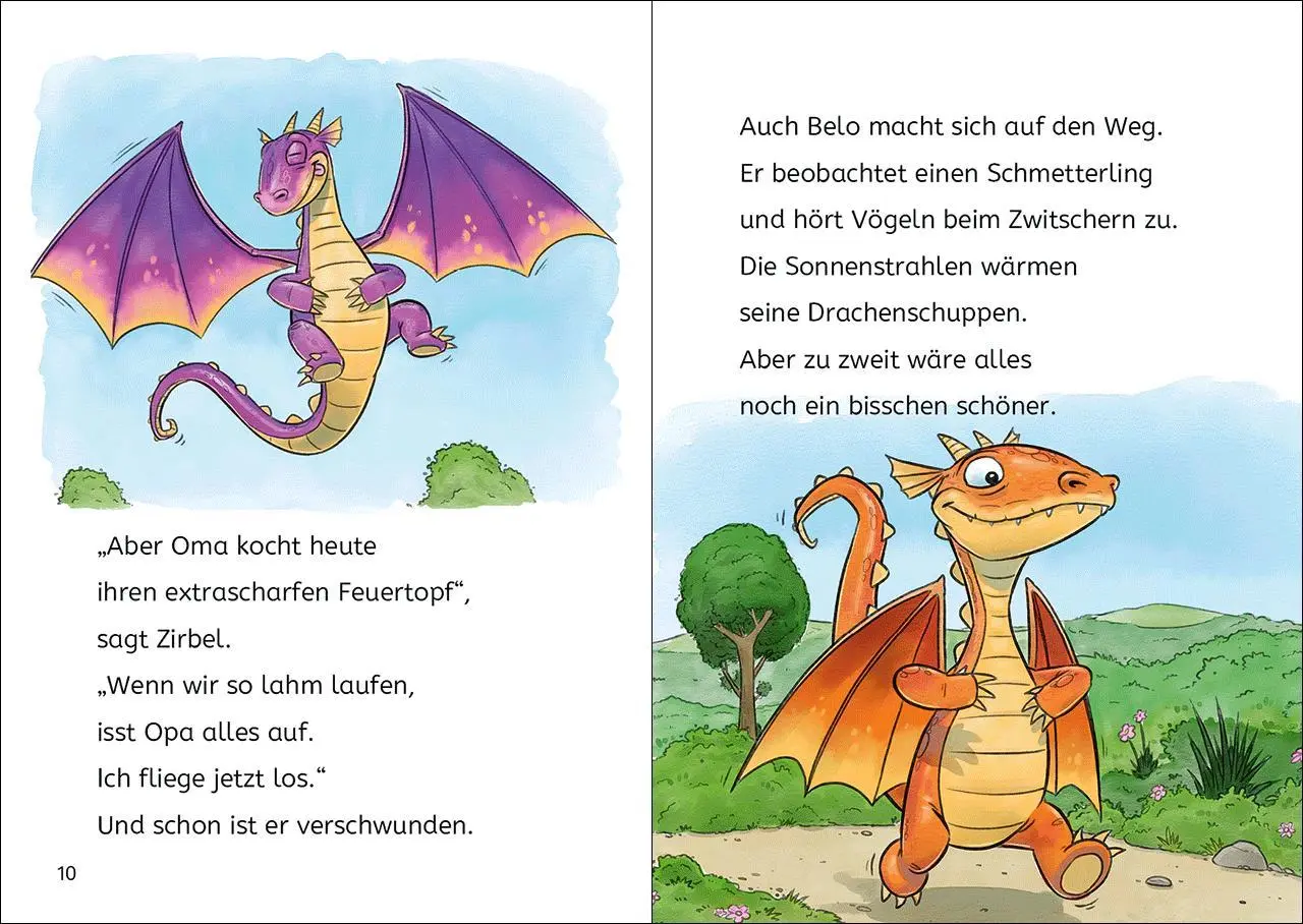 Bild: 9783743222991 | Die schönsten Leselöwen-Geschichten zum ersten Selberlesen - Drachen