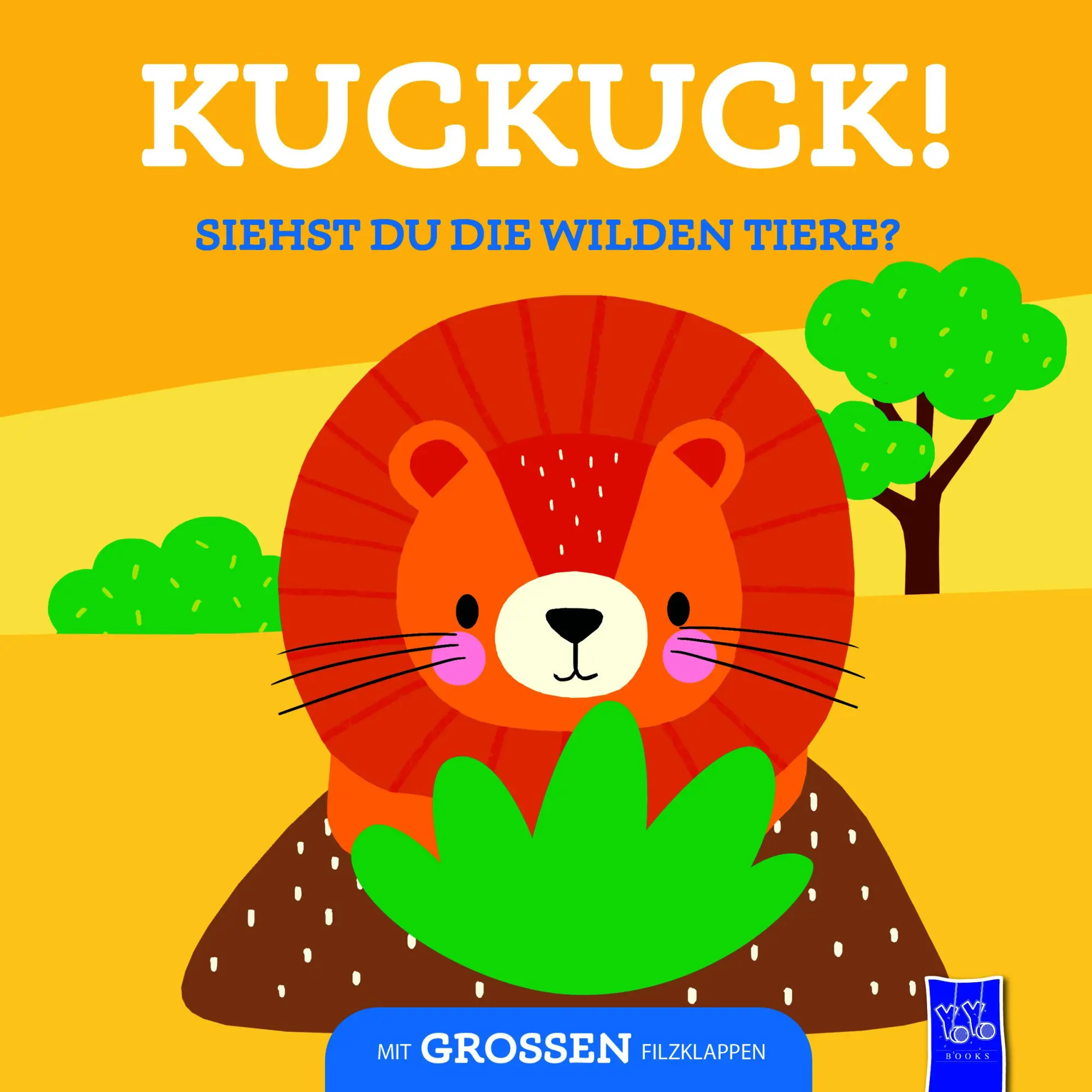Kuckuck! Siehst du die wilden Tiere?