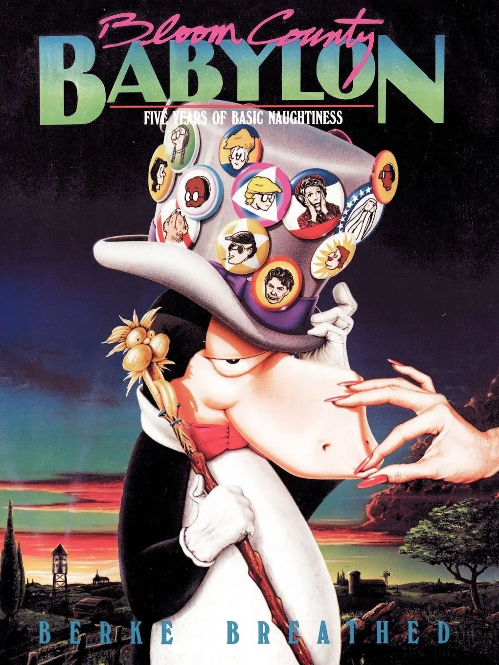 Cover: 9780316103091 | Bloom County Babylon | Five Years of Basic Naughtiness | Breathed