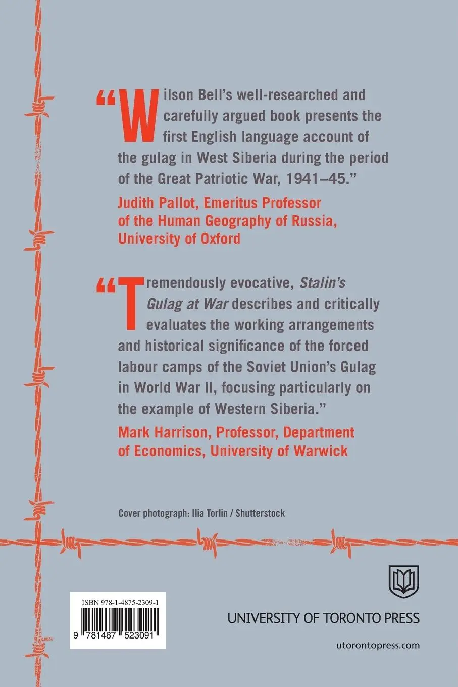 Rückseite: 9781487523091 | Stalin's Gulag at War | Wilson T Bell | Taschenbuch | Englisch | 2018