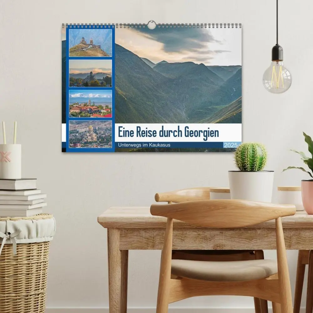 Bild: 9783435153091 | Eine Reise durch Georgien (Wandkalender 2025 DIN A3 quer), CALVENDO...