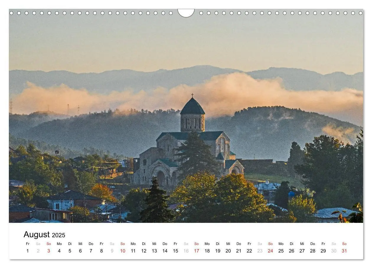 Bild: 9783435153091 | Eine Reise durch Georgien (Wandkalender 2025 DIN A3 quer), CALVENDO...