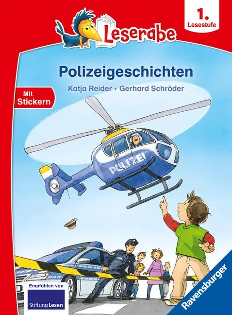 Cover: 9783473463091 | Leserabe 1. Lesestufe - Polizeigeschichten | Katja Reider | Buch