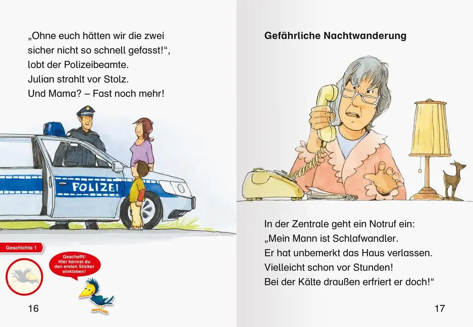 Bild: 9783473463091 | Leserabe 1. Lesestufe - Polizeigeschichten | Katja Reider | Buch