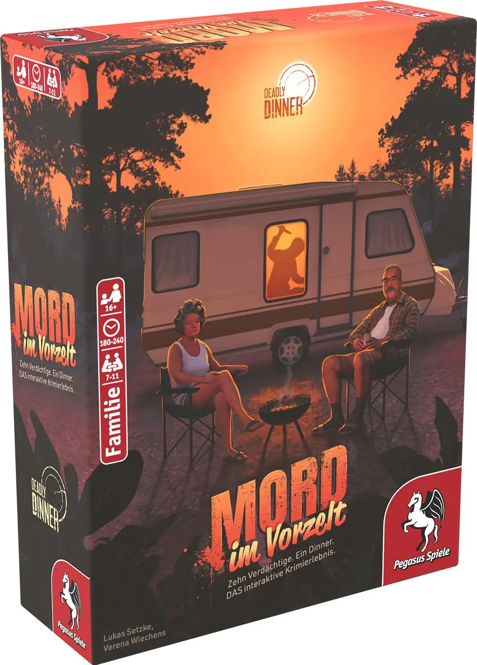 Cover: 4250231743191 | Deadly Dinner - Mord im Vorzelt | Spiel | 19016G | Deutsch | 2026