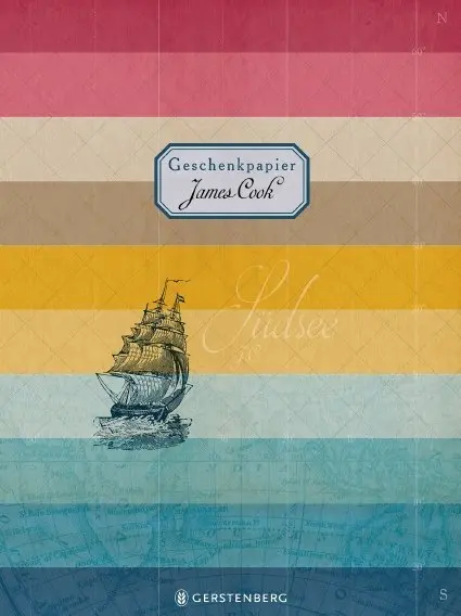 Cover: 4250915933191 | James Cook Geschenkpapier, Motiv Südsee | Broschüre | Deutsch | 2019