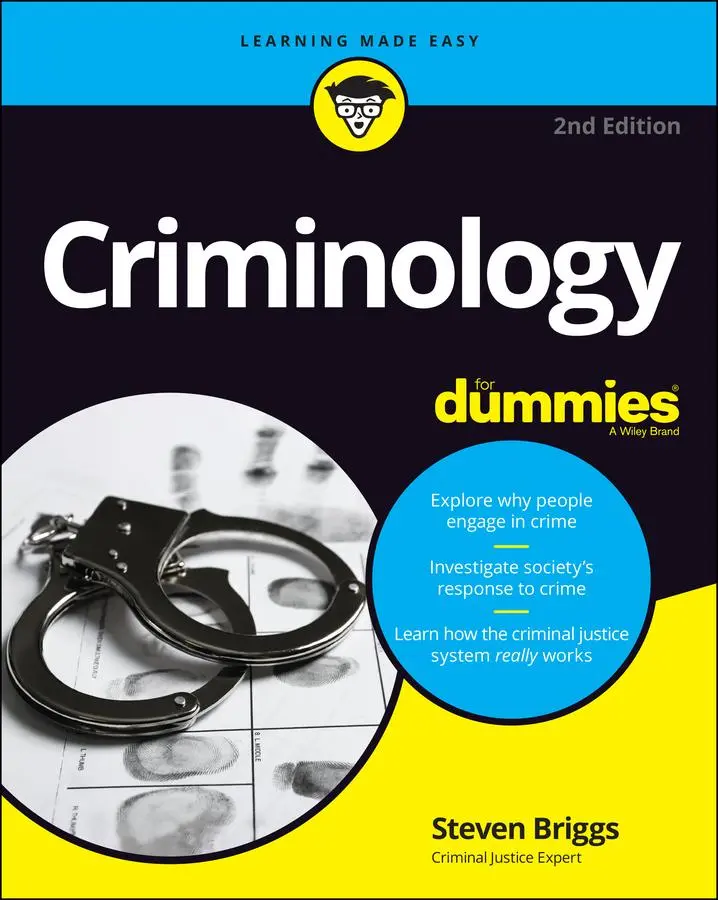 Cover: 9781119773191 | Criminology for Dummies | Steven Briggs | Taschenbuch | 416 S. | 2021