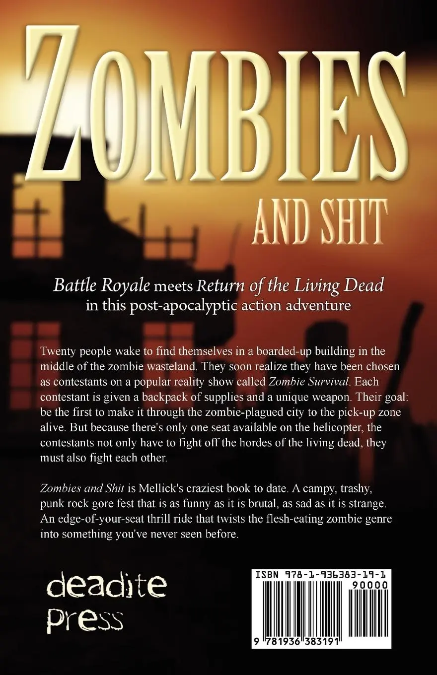 Rückseite: 9781936383191 | Zombies and Shit | Carlton Mellick III | Taschenbuch | Englisch | 2010