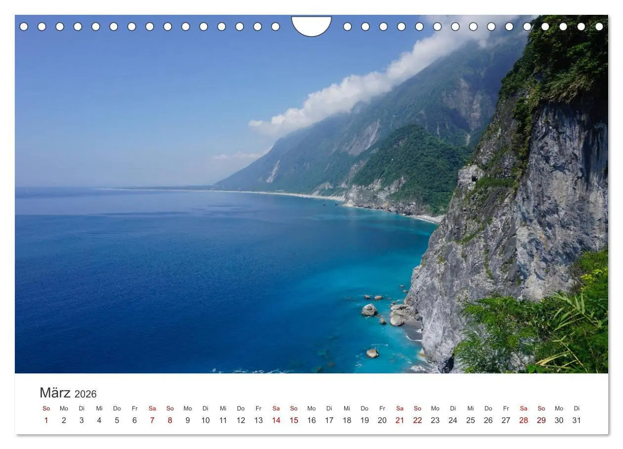 Bild: 9783457613191 | Taiwan - Die wundervolle Insel in Asien. (Wandkalender 2026 DIN A4...