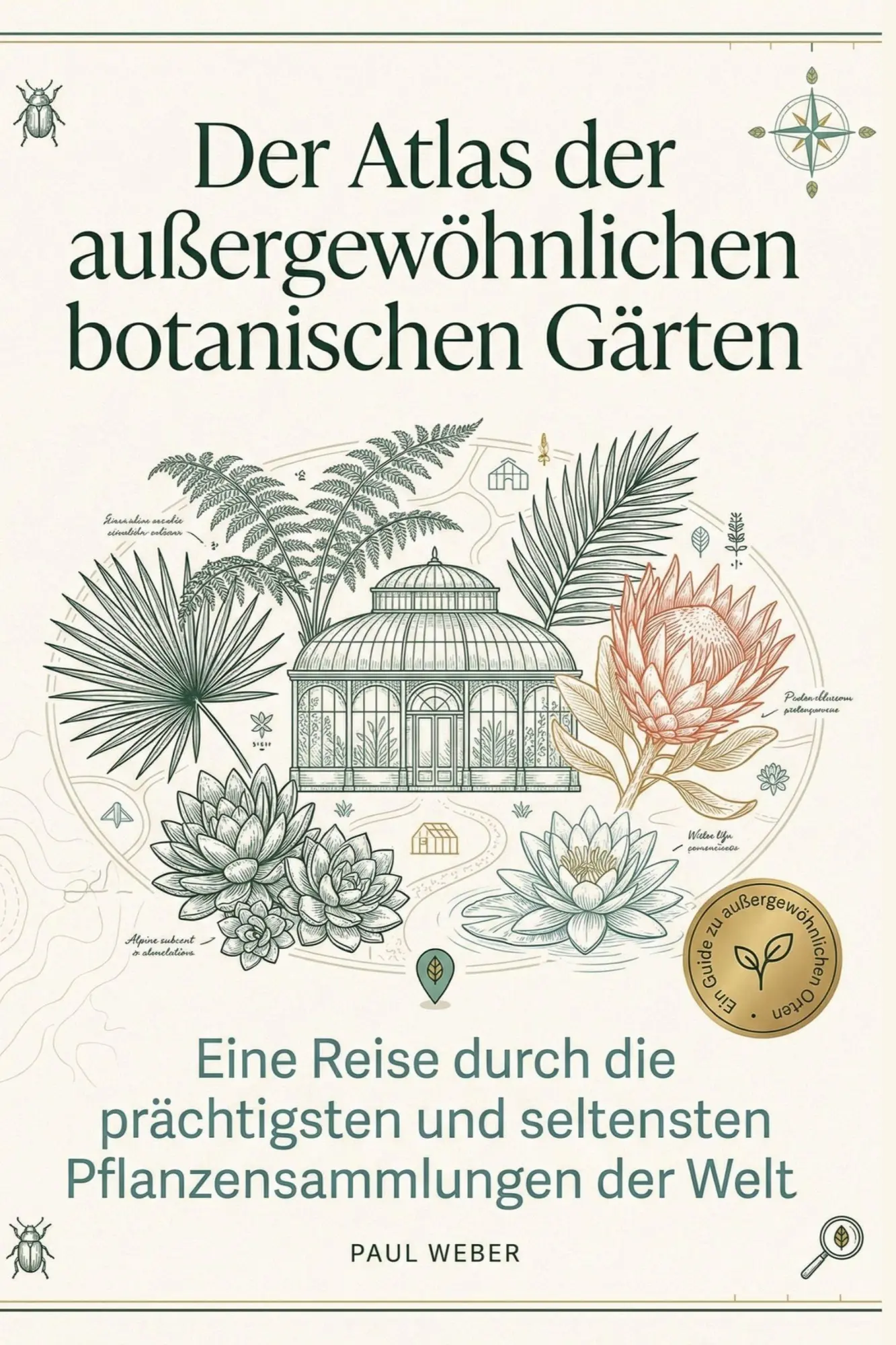 Cover: 9783695383191 | Der Atlas der außergewöhnlichen botanischen Gärten | Paul Weber | Buch
