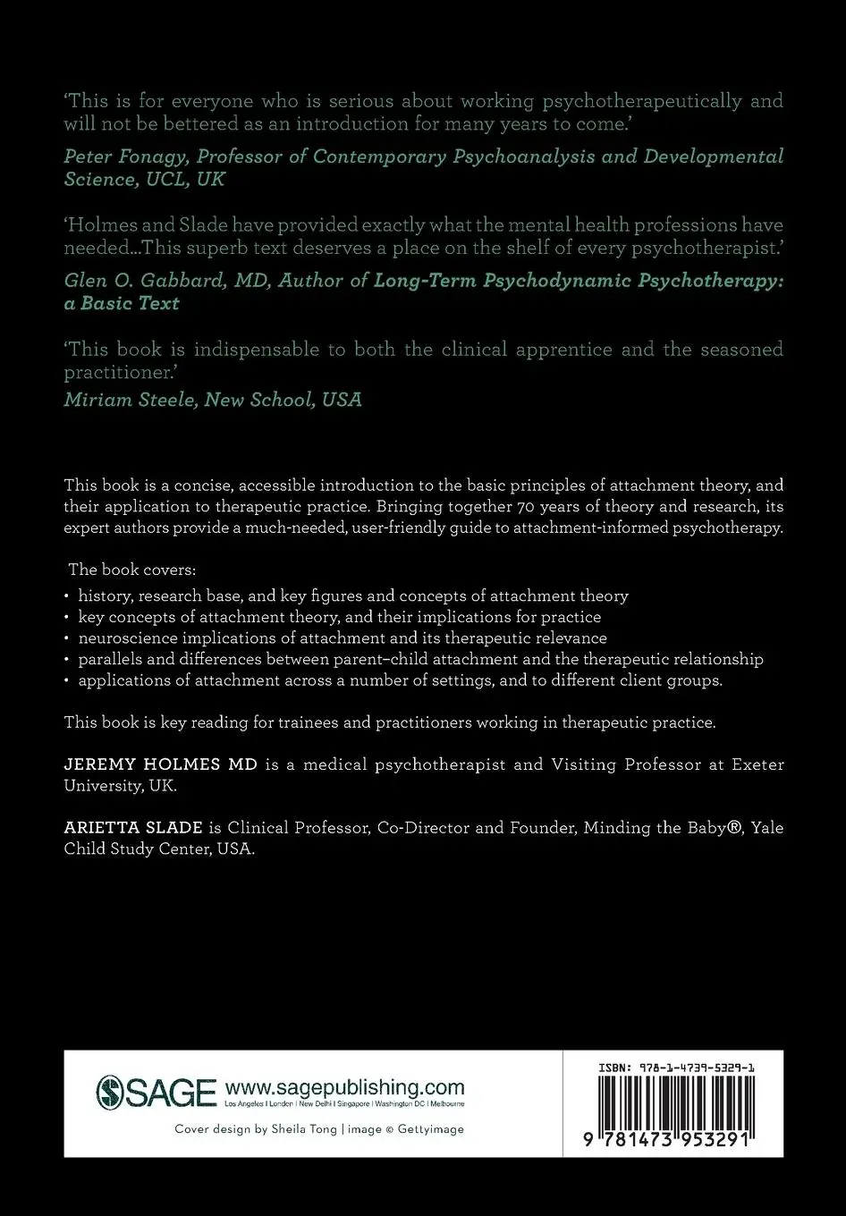 Rückseite: 9781473953291 | Attachment in Therapeutic Practice | Jeremy Holmes (u. a.) | Buch