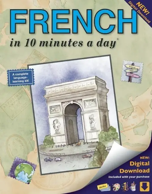 Cover: 9781931873291 | French in 10 Minutes a Day | Kristine K Kershul | Taschenbuch | 2014