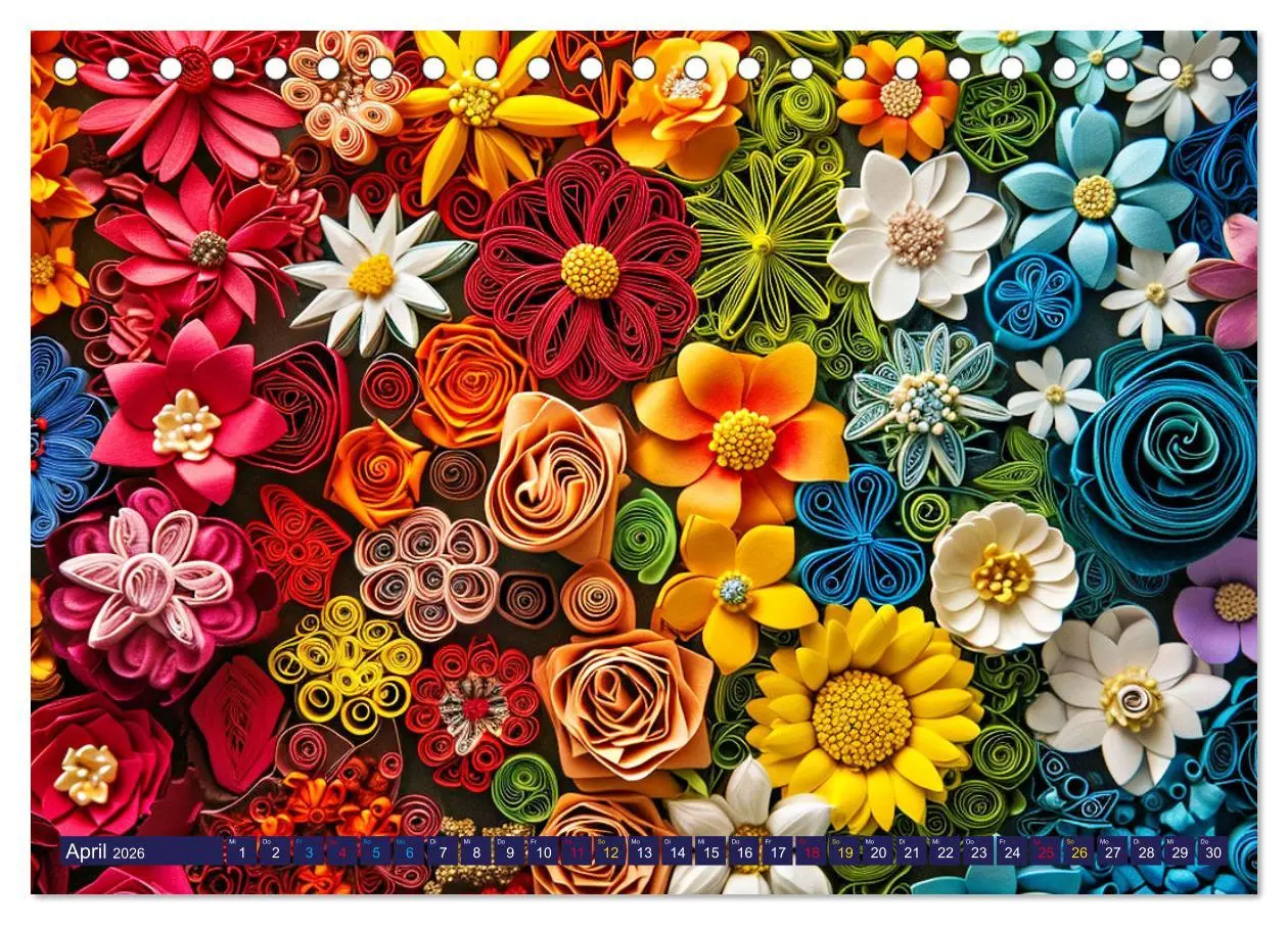 Bild: 9783457393291 | Patchwork - Farben und Formen (Tischkalender 2026 DIN A5 quer),...