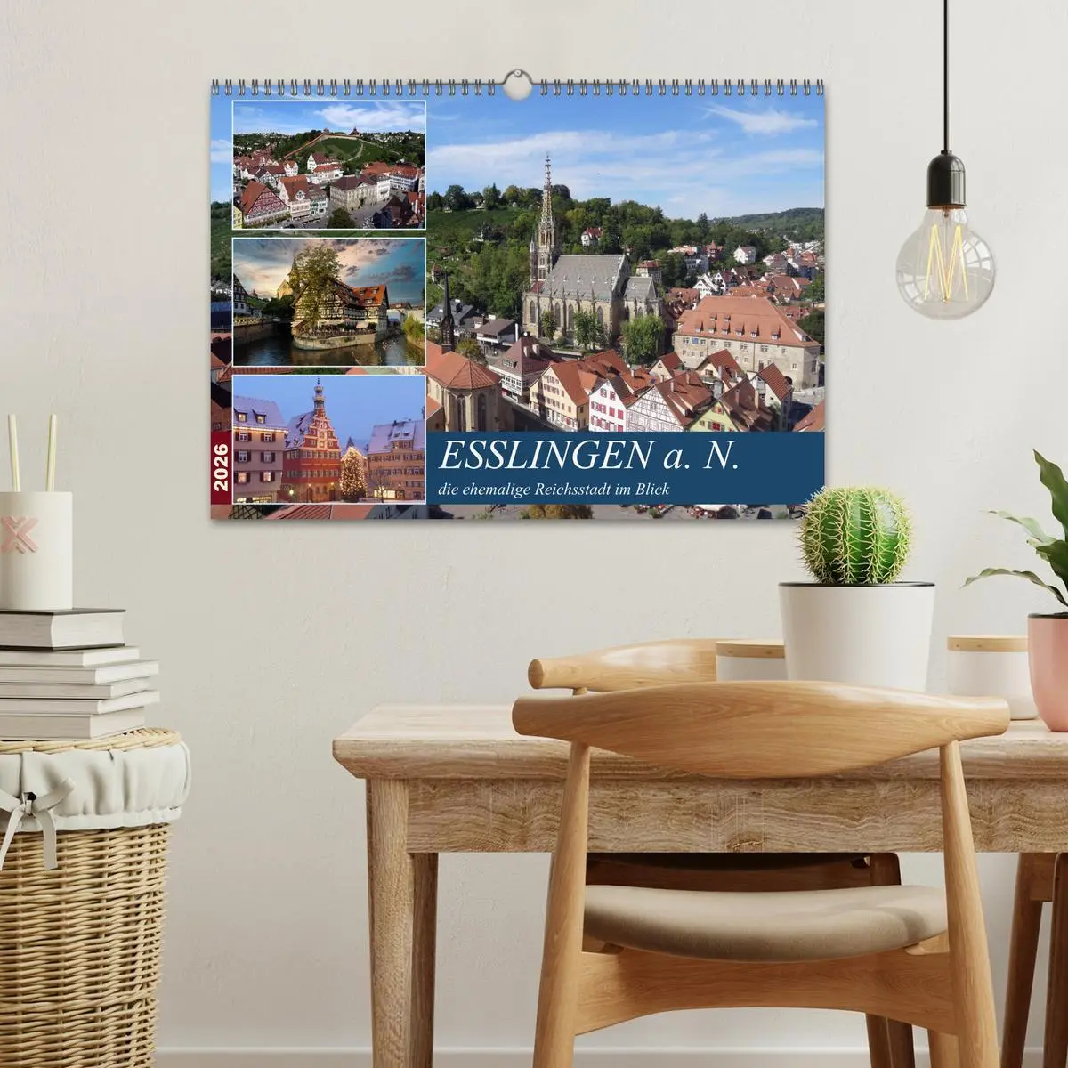 Bild: 9783457603291 | Esslingen a. N., die ehemalige Reichsstadt im Blick (Wandkalender...