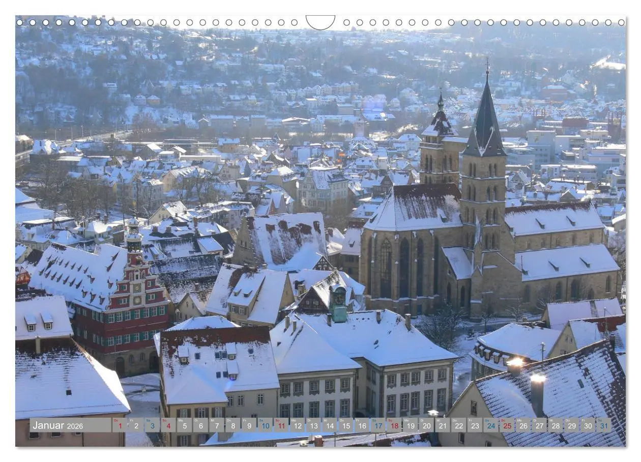 Bild: 9783457603291 | Esslingen a. N., die ehemalige Reichsstadt im Blick (Wandkalender...