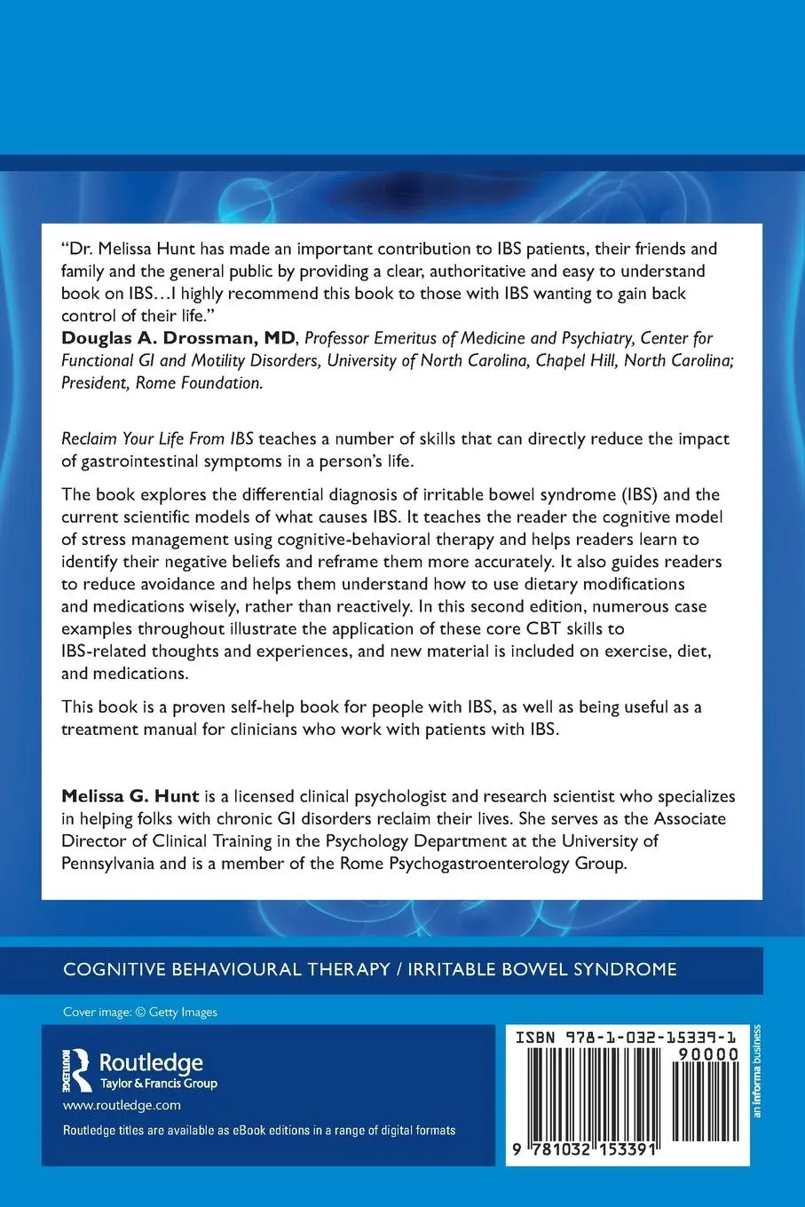 Rückseite: 9781032153391 | Reclaim Your Life from IBS | Melissa G. Hunt | Taschenbuch | Englisch