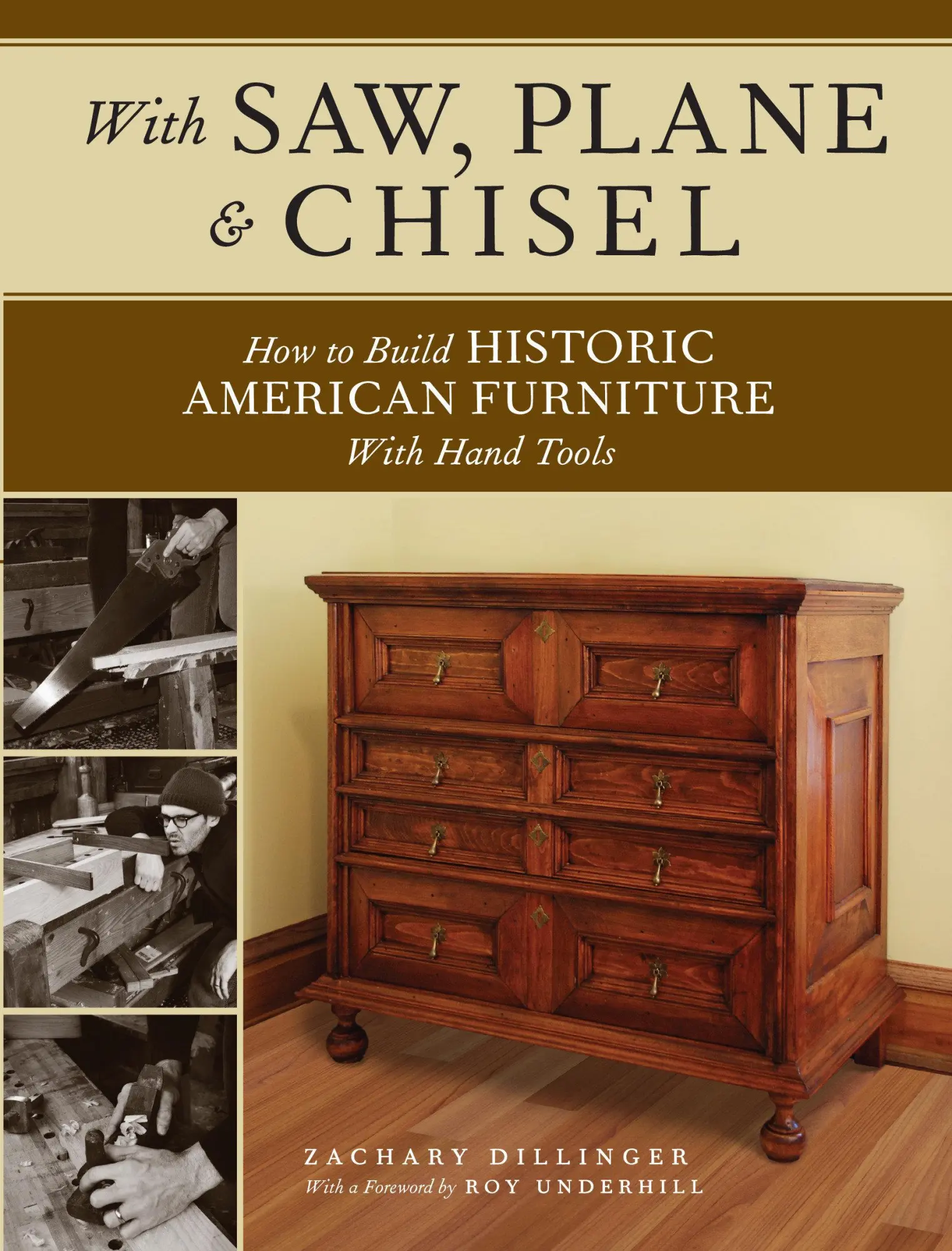 Cover: 9781440343391 | With Saw, Plane and Chisel: Building Historic American Furniture...
