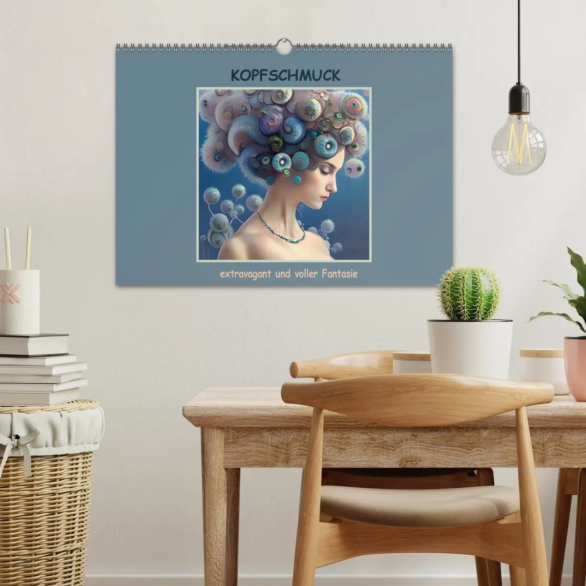 Bild: 9783457523391 | Kopfschmuck - extravagant und voller Fantasie (Wandkalender 2026...