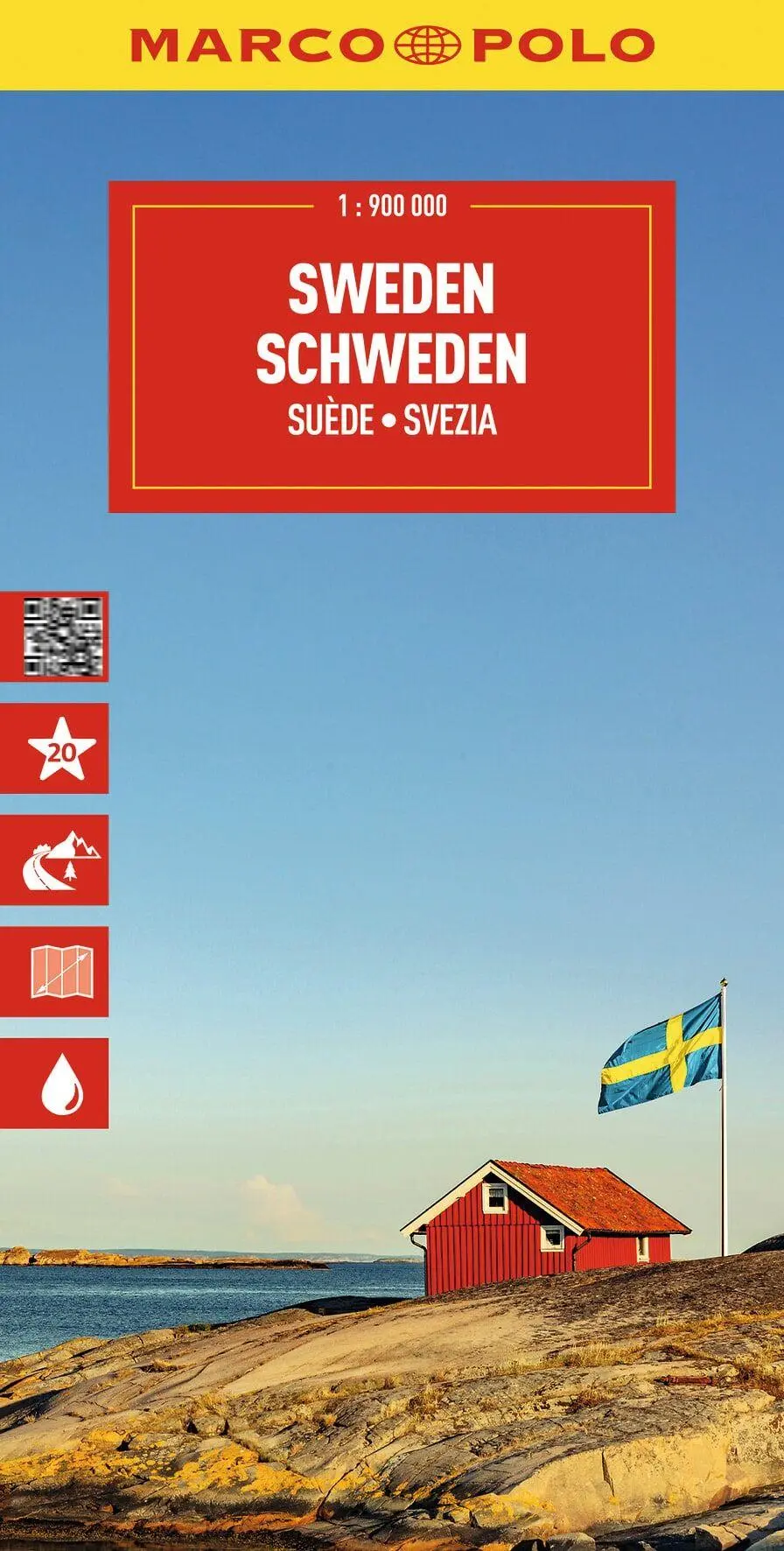 Cover: 9783575023391 | MARCO POLO Reisekarte Schweden 1:900.000 | (Land-)Karte | MARCO POLO