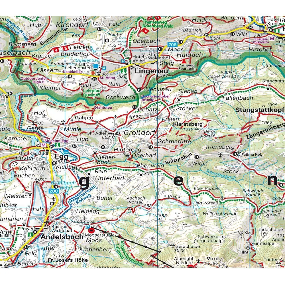 Bild: 9783707923391 | freytag &amp; berndt Wanderkarte WK 5364 Kleinwalsertal, Hinterer...