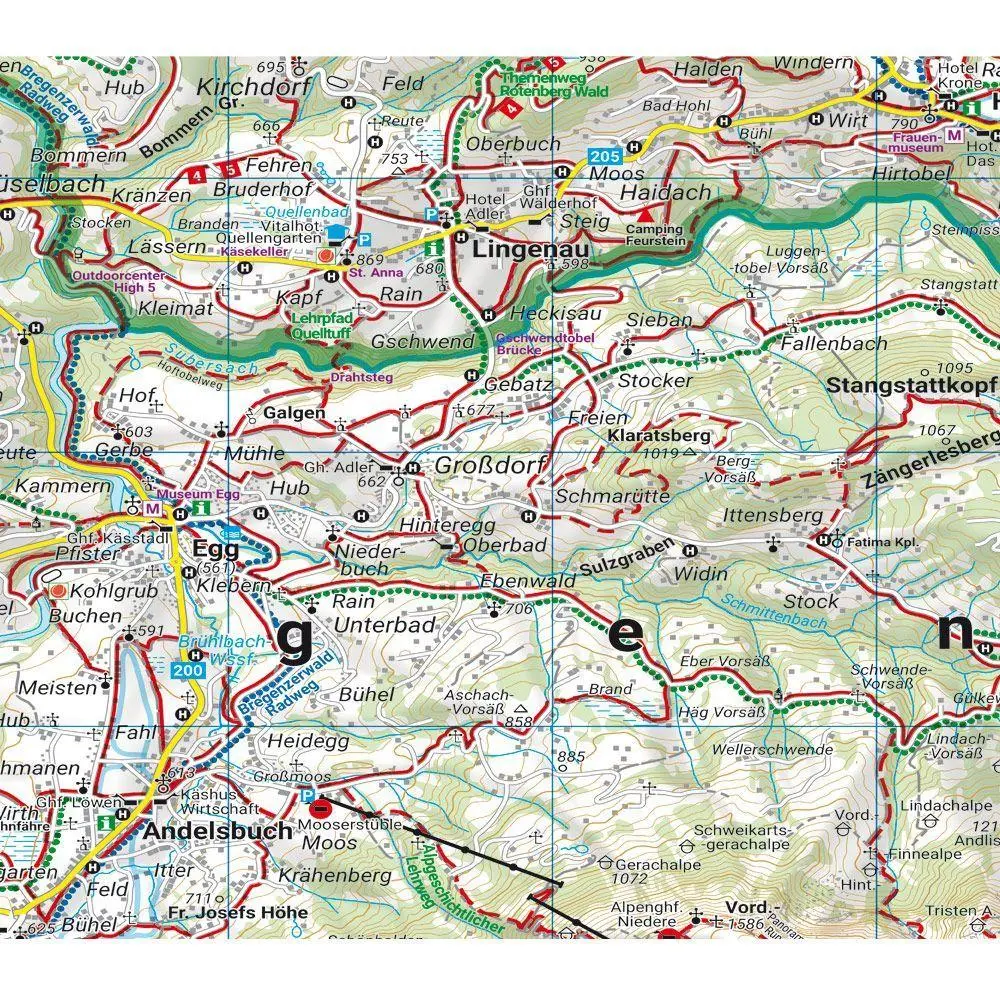 Bild: 9783707923391 | freytag &amp; berndt Wanderkarte WK 5364 Kleinwalsertal, Hinterer...