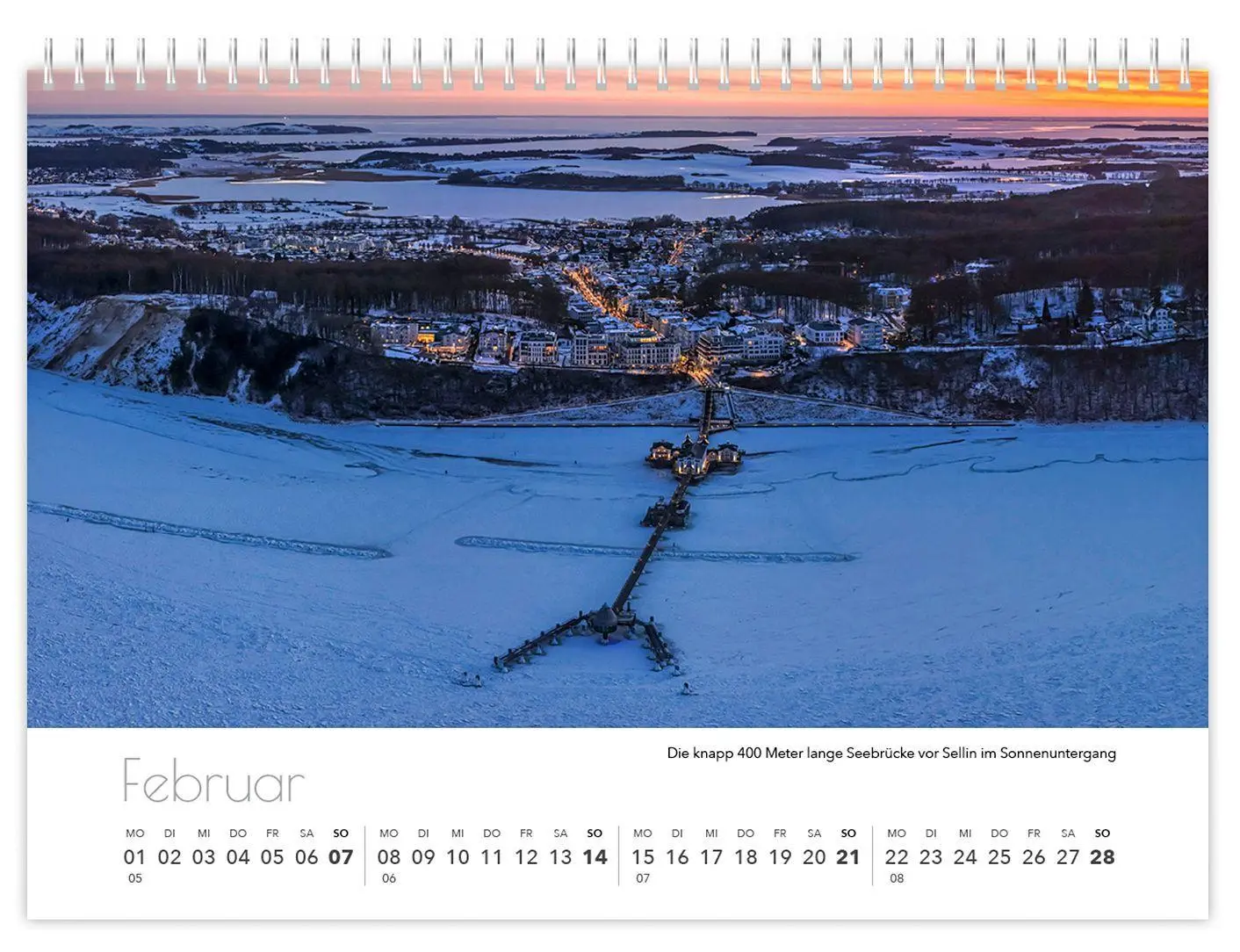 Bild: 9783912303391 | Kalender Rügen Luftaufnahmen kompakt 2027 | K4 Verlag (u. a.) | 2027