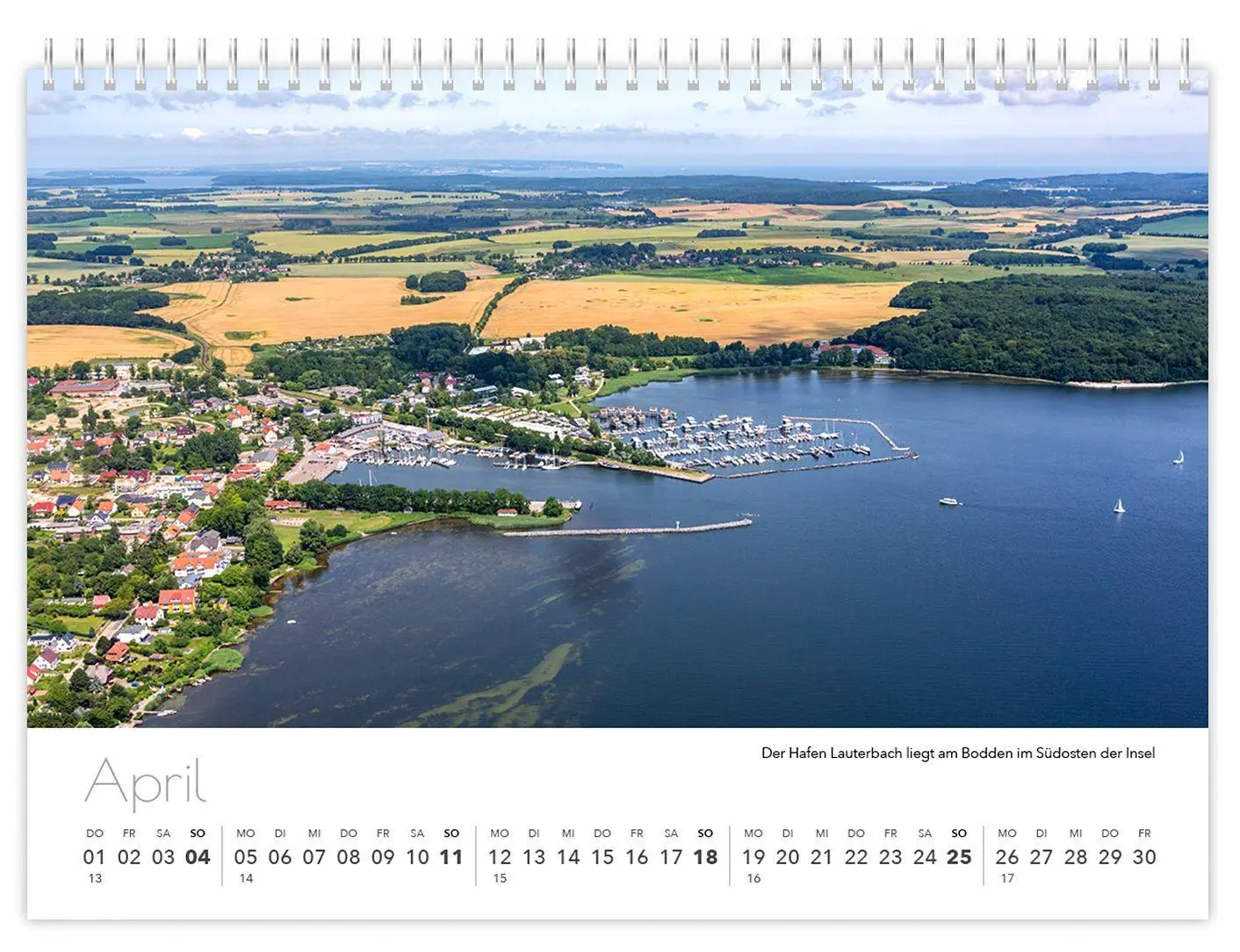 Bild: 9783912303391 | Kalender Rügen Luftaufnahmen kompakt 2027 | K4 Verlag (u. a.) | 2027